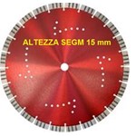 prezzo disco diamantato segmento alto diam. 350 mm h segm 15 mm